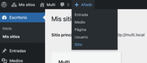 sitio wordpress